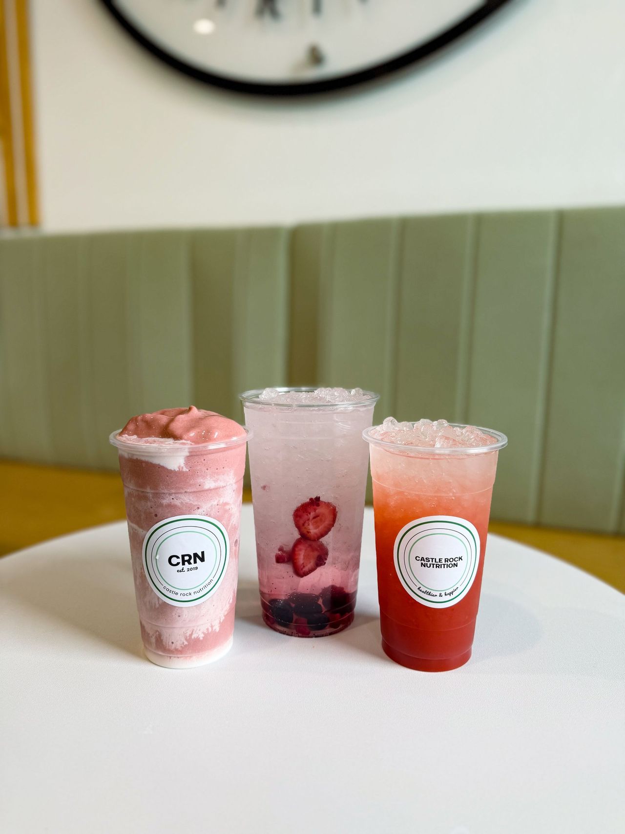 Healthy shakes and teas